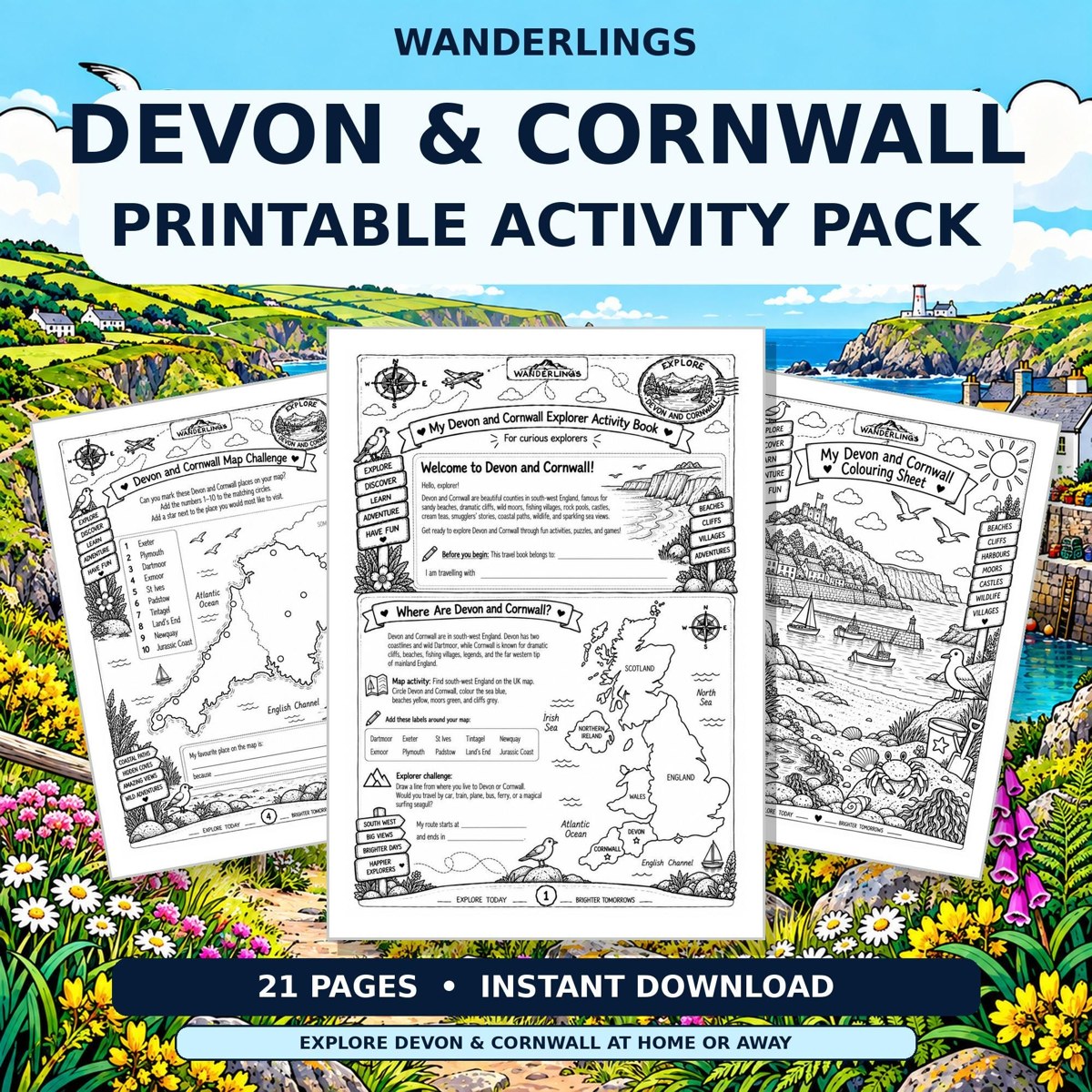 Devon & Cornwall Etsy listing preview