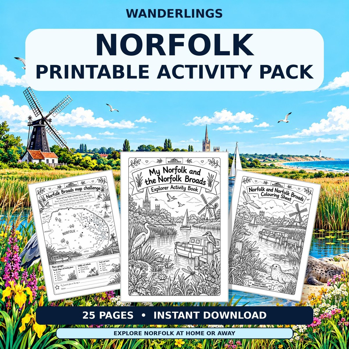 Norfolk Explorer Etsy listing preview