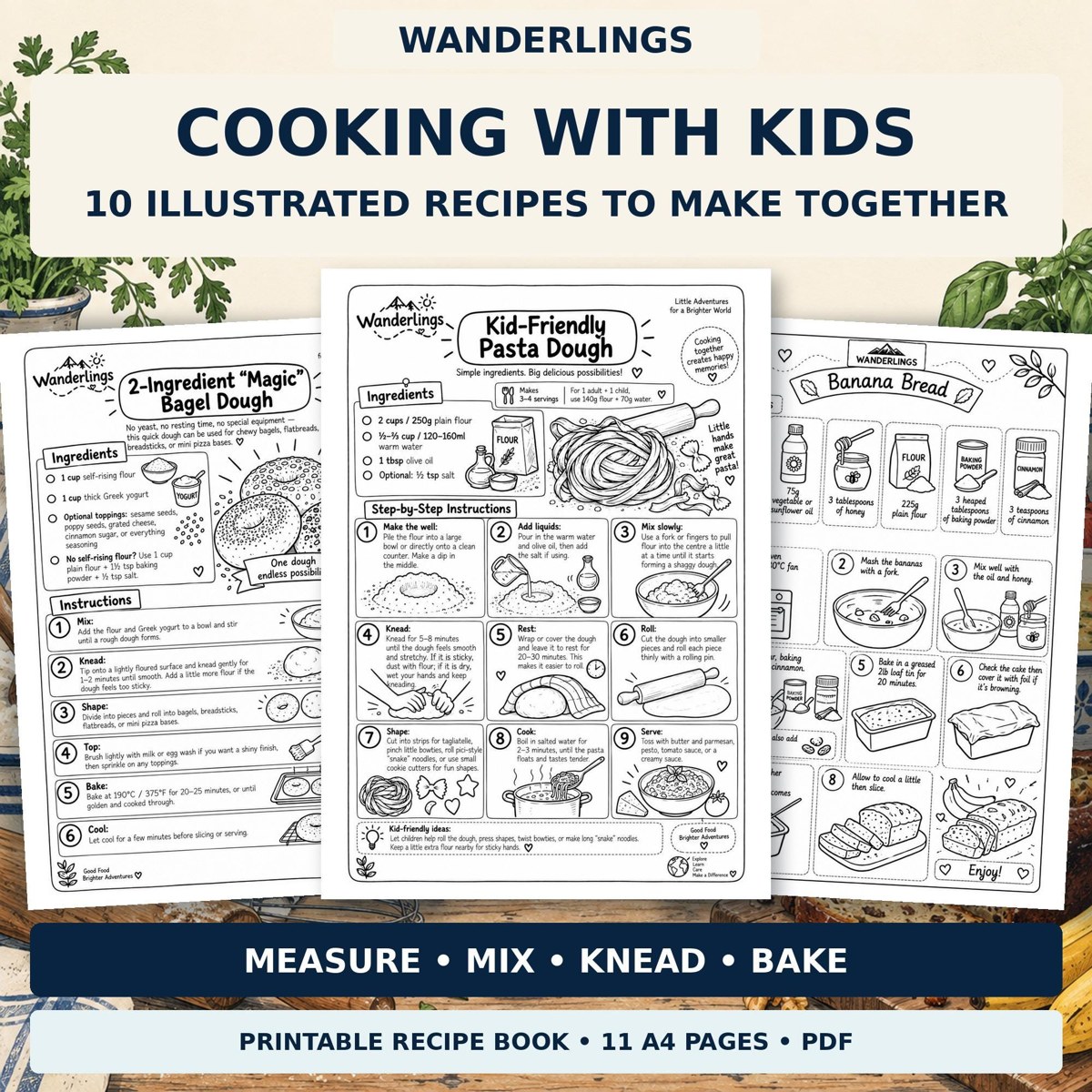 Family Recipe Book Etsy listing preview